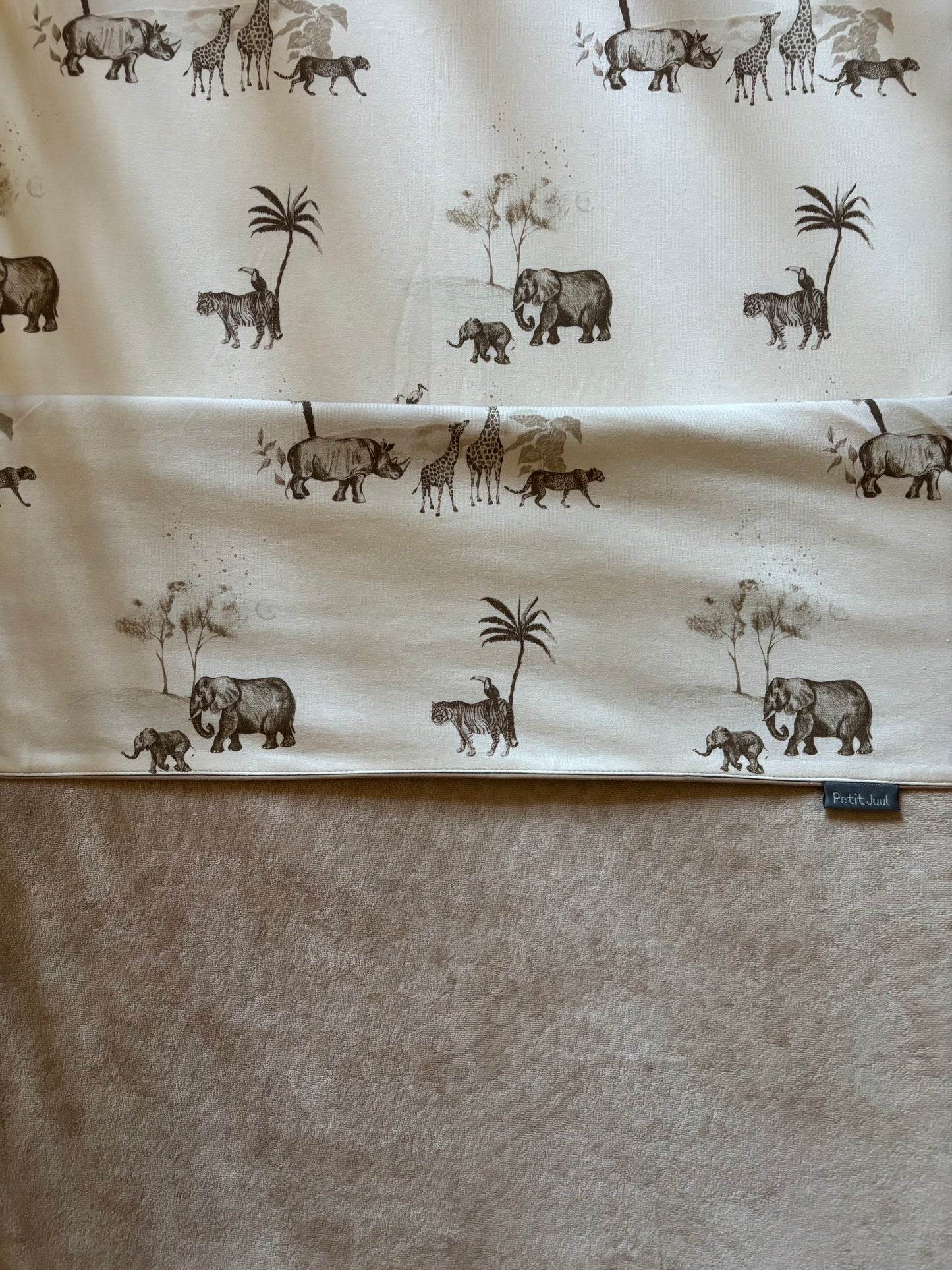 Laken ledikant - safari