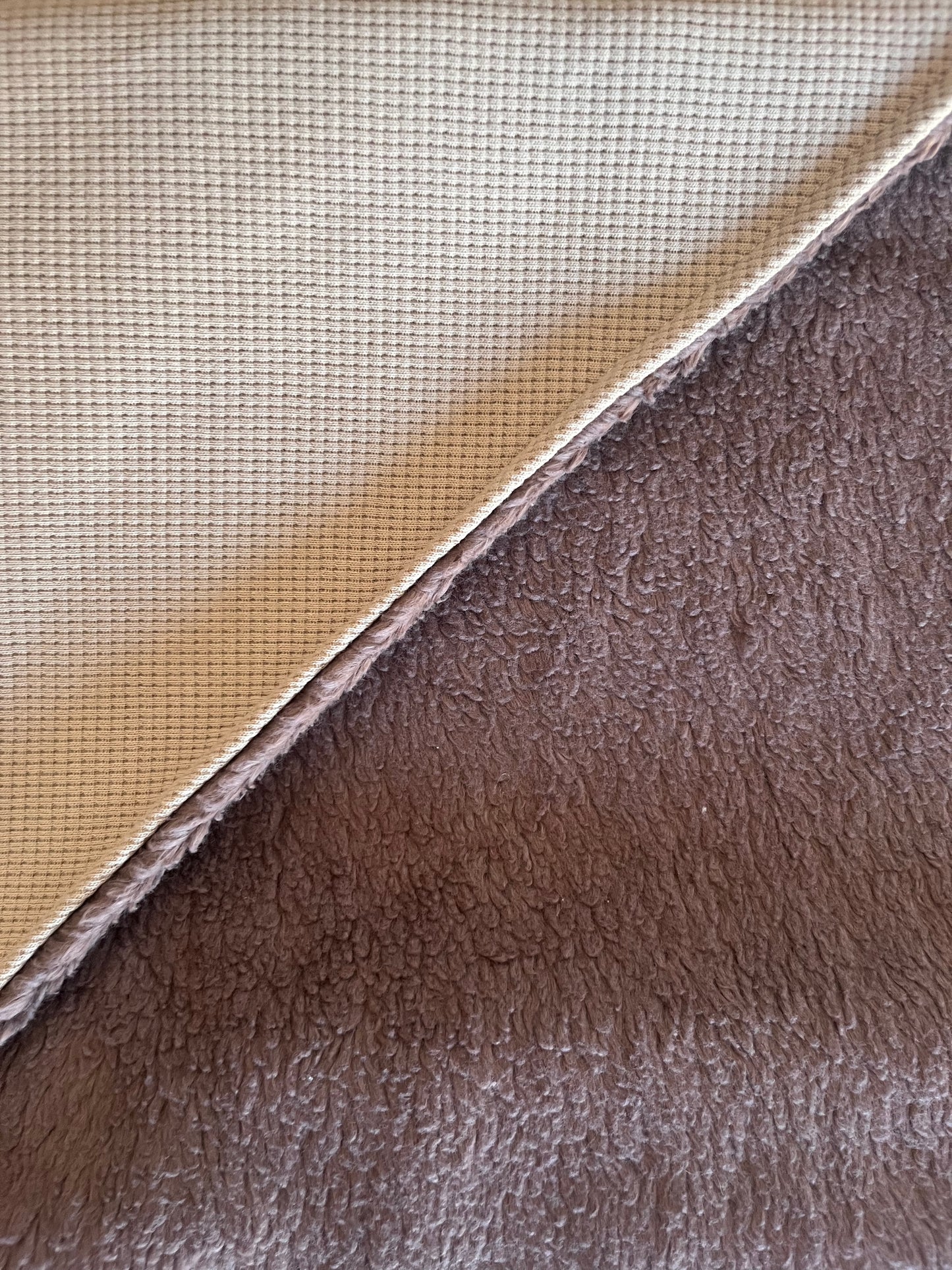 Omslagdoek teddy - nature