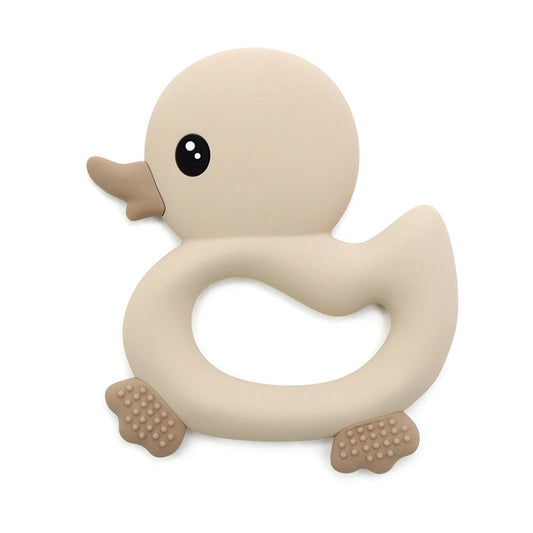 Bijtring eend - Beige
