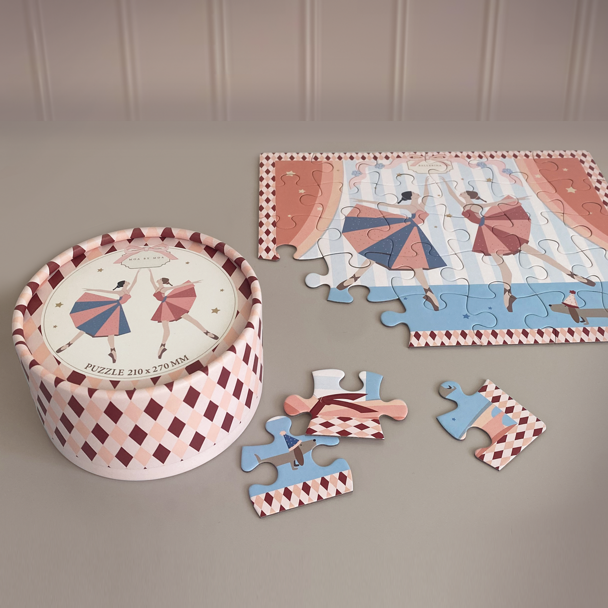 Ballerina puzzel